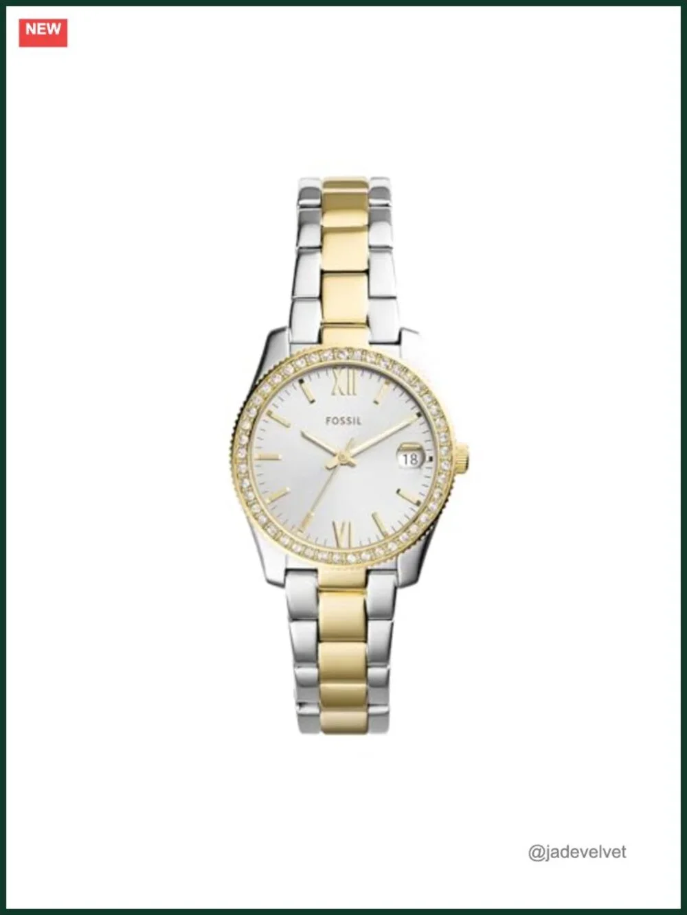 Fossil Women's Scarlette Quartz Stainless Steel Three-Hand Watch